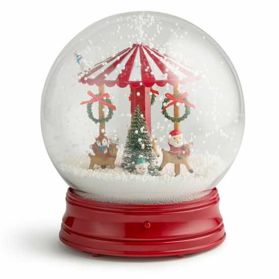 The Spirit Of Christmas Large Led Musical Snowglobe  