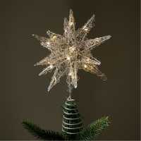 The Spirit Of Christmas 29Cm 3D Lit Star Topper  