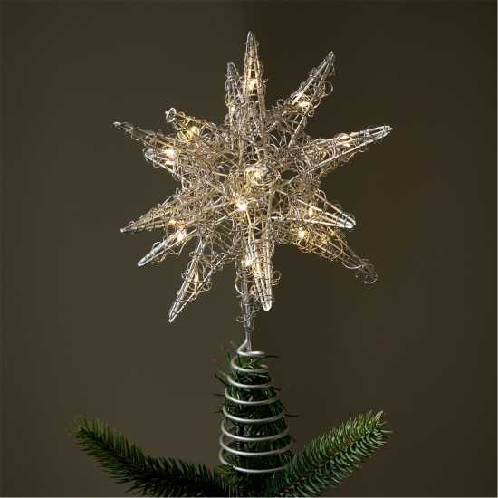 The Spirit Of Christmas 29Cm 3D Lit Star Topper  