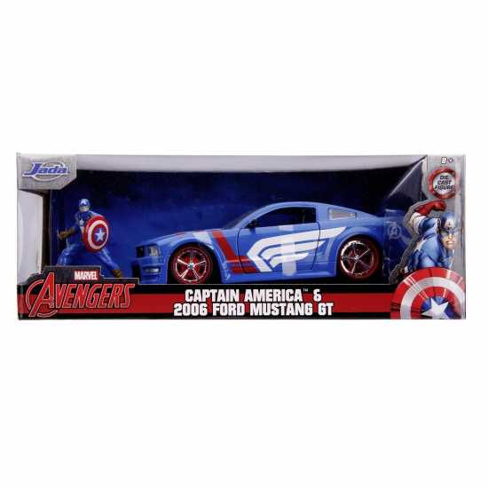 Marvel Marvel Captain America Ford Mustang 1:24  