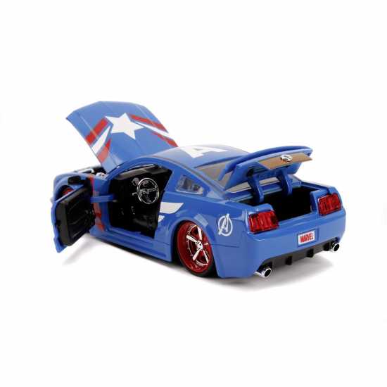 Marvel Marvel Captain America Ford Mustang 1:24  