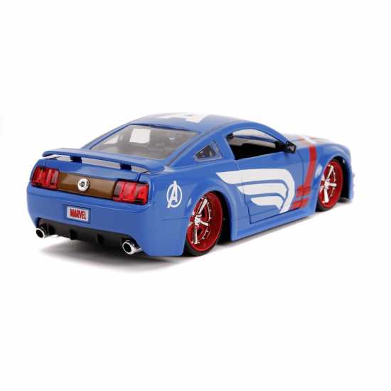 Marvel Marvel Captain America Ford Mustang 1:24  