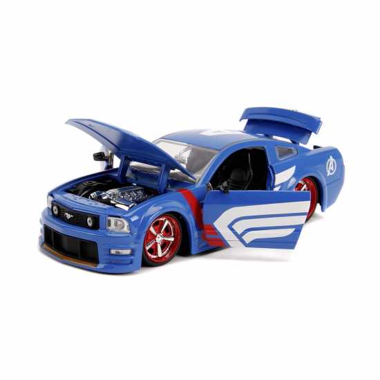 Marvel Marvel Captain America Ford Mustang 1:24  