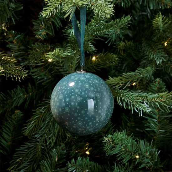 The Spirit Of Christmas Set Of 6 Scandi Decoupage Bauble Set  