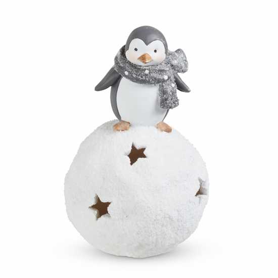 The Spirit Of Christmas Ed Penguin Snowball Decoration  