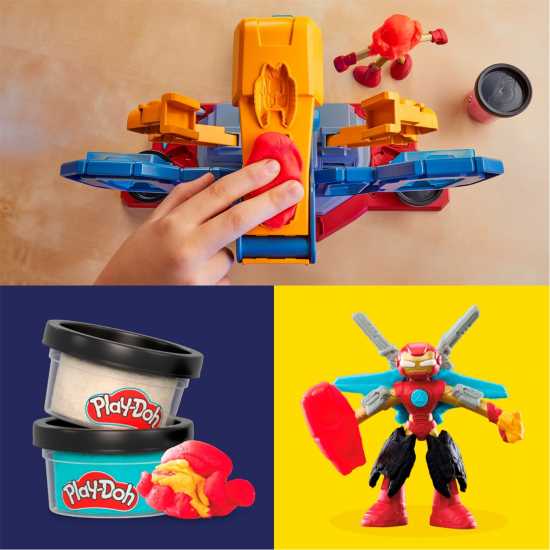 Play-Doh Play-Doh Marvel Iron Man Armour Maker Lab  Подаръци и играчки