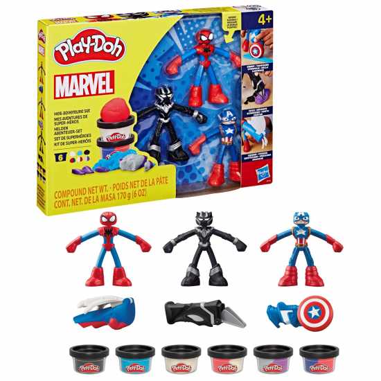 Play-Doh Play-Doh Marvel Hero Adventure Set  Подаръци и играчки