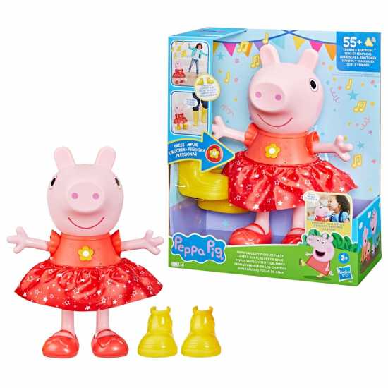 Peppa Pig Pig Peppa's Muddy Puddles Party Interactive Doll  