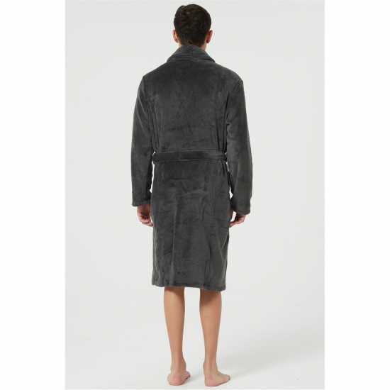 Howick Fleece Dressing Gown Угъл 