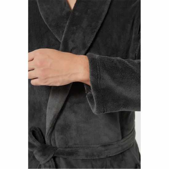 Howick Fleece Dressing Gown Угъл 