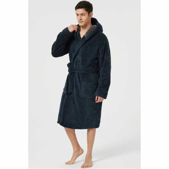 Howick Catonic Dressing Gown Морска синьо 