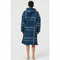 Howick Premium Bonded Check Dressing Gown  