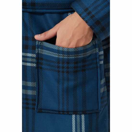 Howick Premium Bonded Check Dressing Gown  