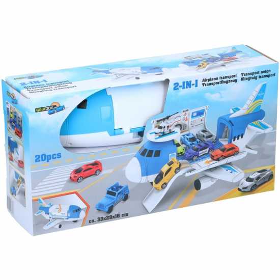 Gearbox 2In1 Airplane Transport Toy  Подаръци и играчки