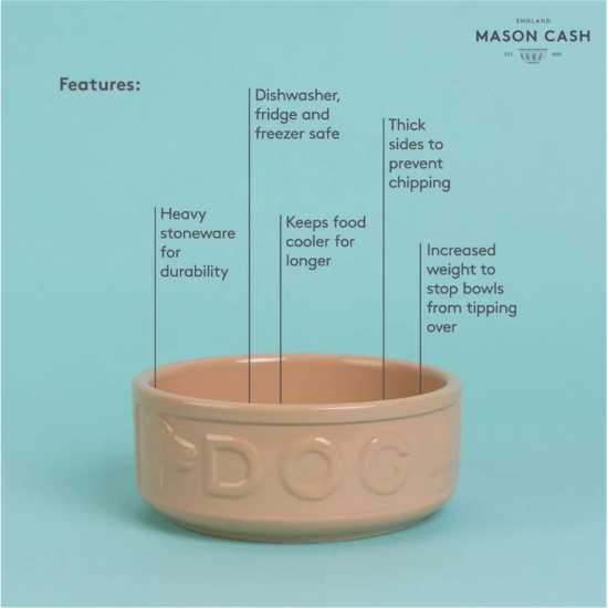 Mason Cash Lettered Dog Bowl41  