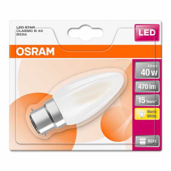 Mega Value Store Osram 40W B22 Led Lightbulbs  Домашни стоки