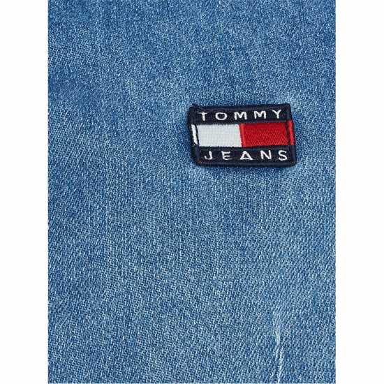 Tommy Jeans Slim Short Sleeve Denim Dress  Dresses Under 60