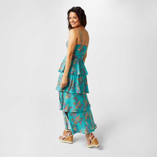 Biba Tiered Maxi Dress  