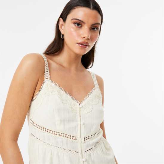 Jack Wills Cotton Maxi Dress  Дамски поли и рокли