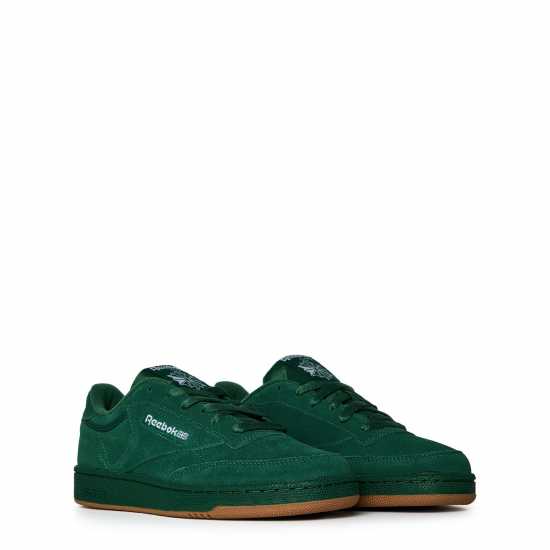 Reebok Club C 85 Trainers Mens Зелено/Бяло 