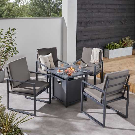 Linea Stockholm Firepit Table Conversation Set  Помпи и аксесоари