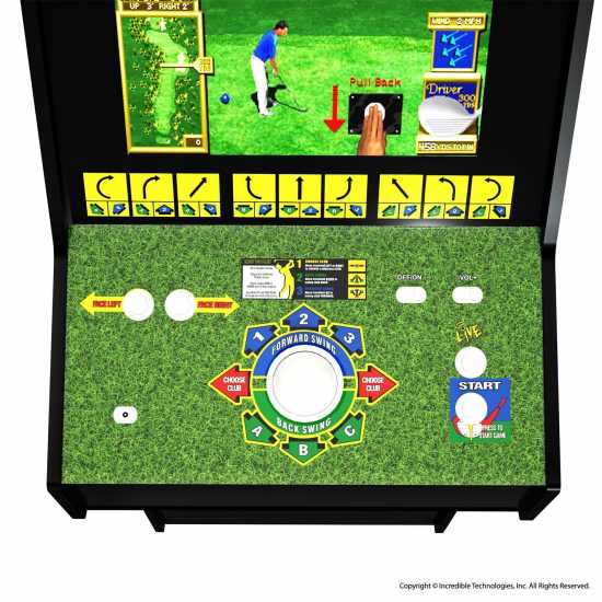 Arcade1Up Golden Tee Bundle Arcade Machine  Пинбол и игрови машини