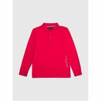 Tommy Hilfiger Блуза С Яка Essential Long Sleeve Polo Shirt