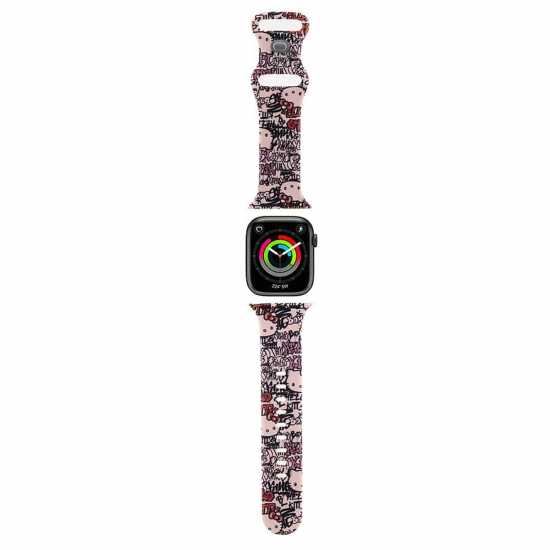 Hello Kitty Apple Watch Strap Graffiti Pink  Часовници