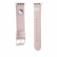 Hello Kitty Apple Watch Leather Strap - Pink  Часовници