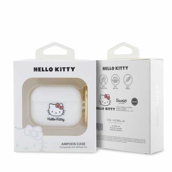 Hello Kitty Silicone Case For Airpods Pro 1St Or 2Nd Gen White  Слушалки