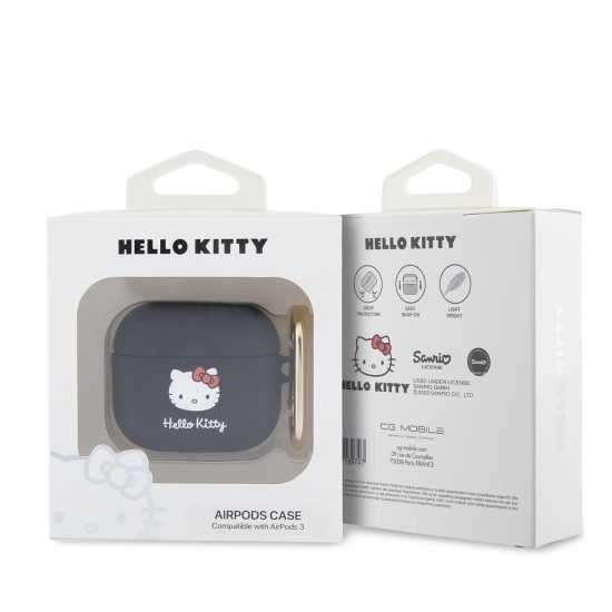 Hello Kitty Silicone Case For Airpods 3Rd Gen Black  Слушалки