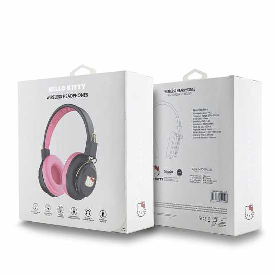 Hello Kitty Bluetooth Tws Headphones Black & Pink  Слушалки