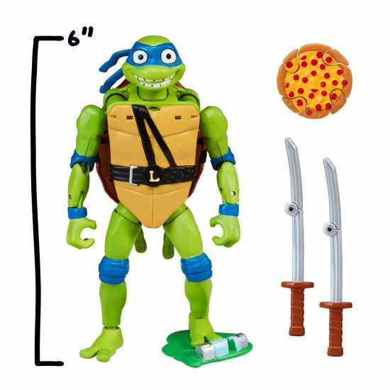 Teenage Mutant Ninja Turtles Of Teenage Mutant Ninja Turtles: Pet To Ninja Figure - Leonardo  Подаръци и играчки