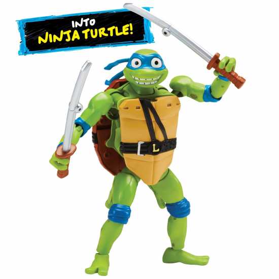 Teenage Mutant Ninja Turtles Of Teenage Mutant Ninja Turtles: Pet To Ninja Figure - Leonardo  Подаръци и играчки