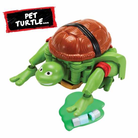 Teenage Mutant Ninja Turtles Of Teenage Mutant Ninja Turtles: Pet To Ninja Figure - Raphael  Подаръци и играчки