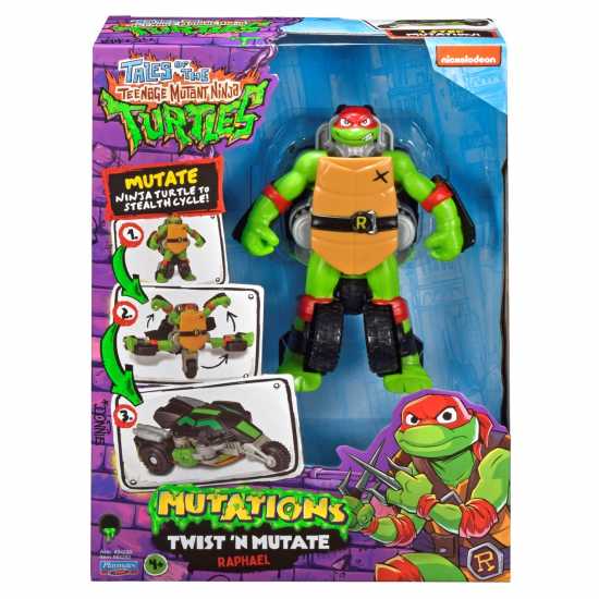 Teenage Mutant Ninja Turtles Of Teenage Mutant Ninja Turtles: Mutations Twist N Mutate Raphael  Подаръци и играчки