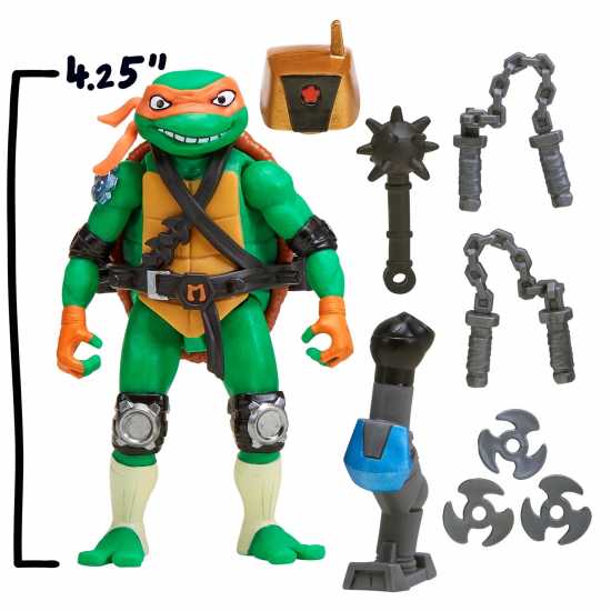 Teenage Mutant Ninja Turtles Of Teenage Mutant Ninja Turtles: Mutations Mix And Match 4.5-Inch Michelangelo  Подаръци и играчки