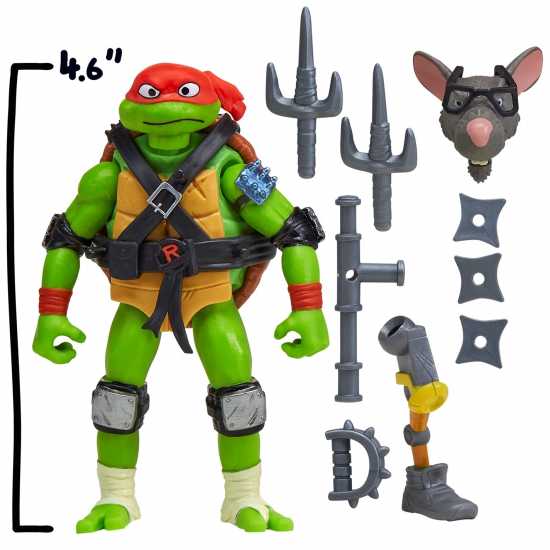 Teenage Mutant Ninja Turtles Of Teenage Mutant Ninja Turtles: Mutations Mix And Match 4.5-Inch Raphael  Подаръци и играчки