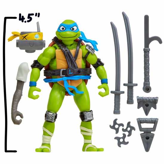 Teenage Mutant Ninja Turtles Of Teenage Mutant Ninja Turtles: Mutations Mix And Match 4.5-Inch Leonardo  Подаръци и играчки