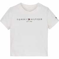 Tommy Hilfiger Тениска Essential T Shirt Бял YBR 