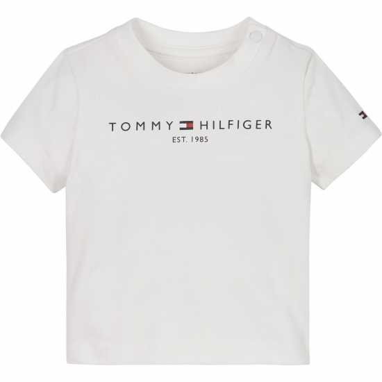 Tommy Hilfiger Тениска Essential T Shirt Бял YBR 