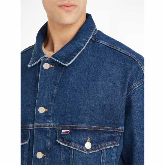 Tommy Jeans Aiden Oversized Denim Trucker Jacket  Denim Edit