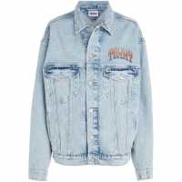 Дънково Яке Tommy Jeans Aiden Oversized Denim Jacket