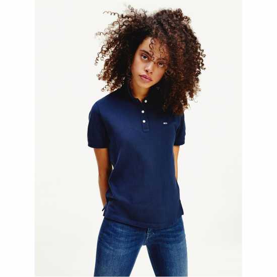 Блуза С Яка Tommy Jeans Slim Polo Shirt  Holiday Essentials