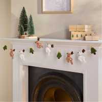 The Spirit Of Christmas 5Ft Felt Mixed Character Garland  