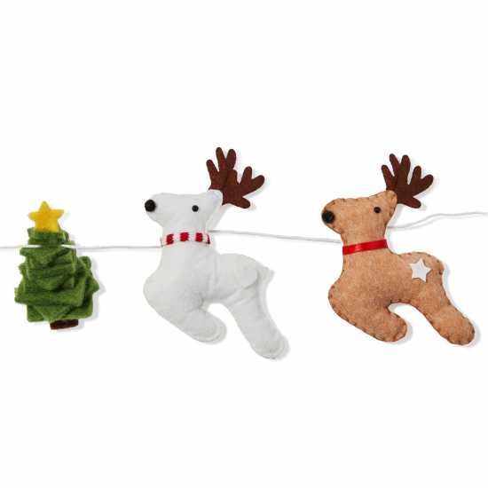 The Spirit Of Christmas 5Ft Felt Mixed Character Garland  