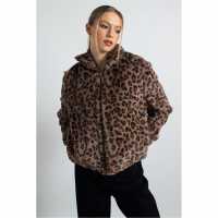 Daisy Street Daisy Crop Fur Jkt Ld41  Daisy Street