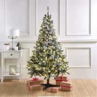 The Spirit Of Christmas 6Ft Pre-Lit Snow Flocked Tree  