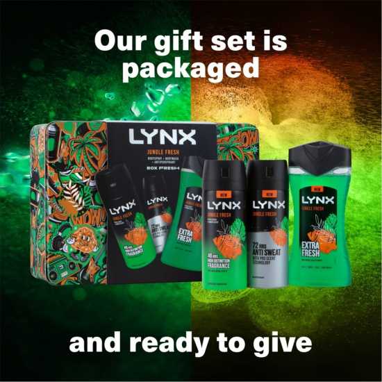 Lynx Junglefresh Set Sn44  