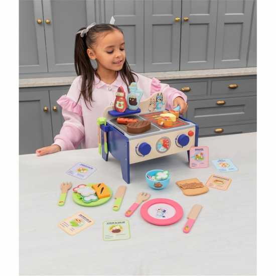 Bluey Bluey Bbq And Salad Playset  